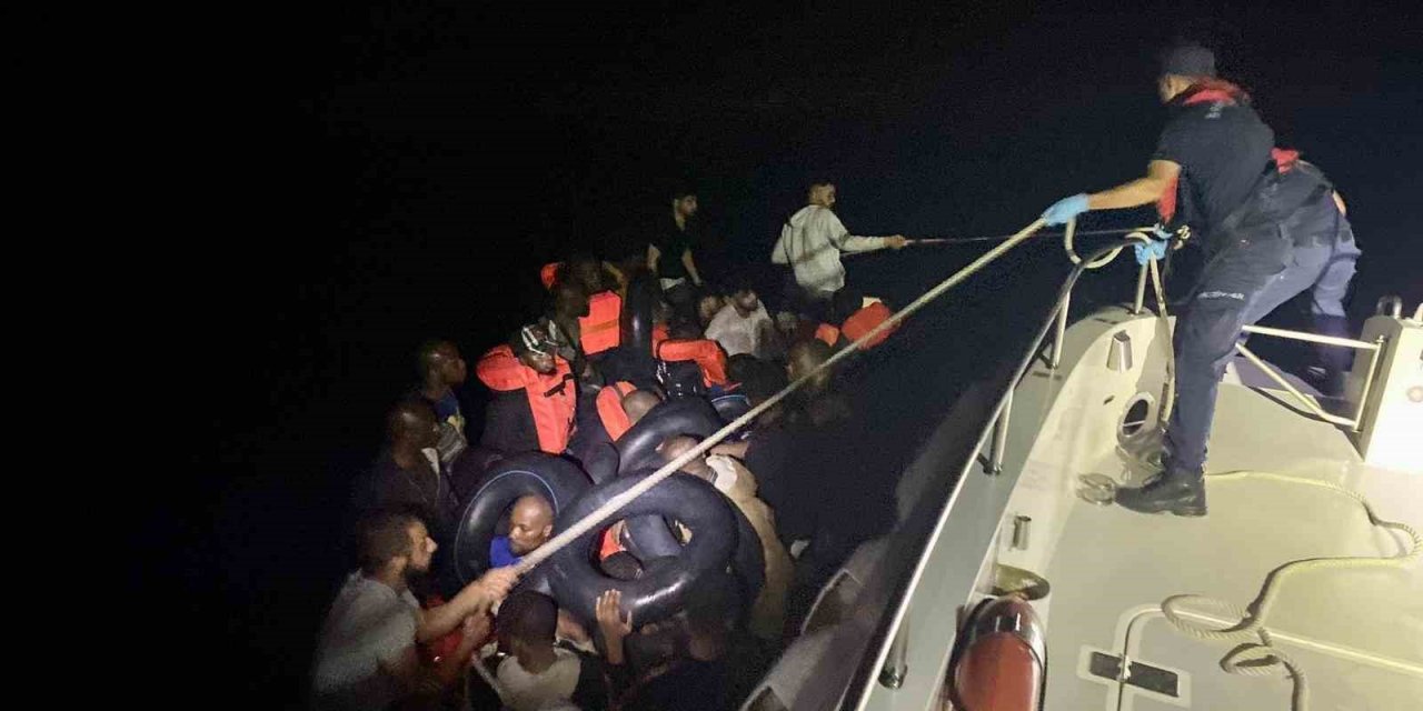 Aydın’da 37 düzensiz göçmen yakalandı, 39’u kurtarıldı