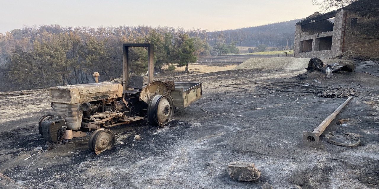 Savaş gibi...Hayalet köye dönüştü