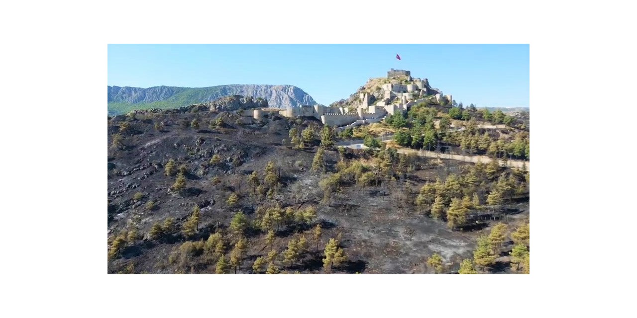 Başkan Çelik açıkladı: “Amasya Kalesi surları yangında zarar görmedi”