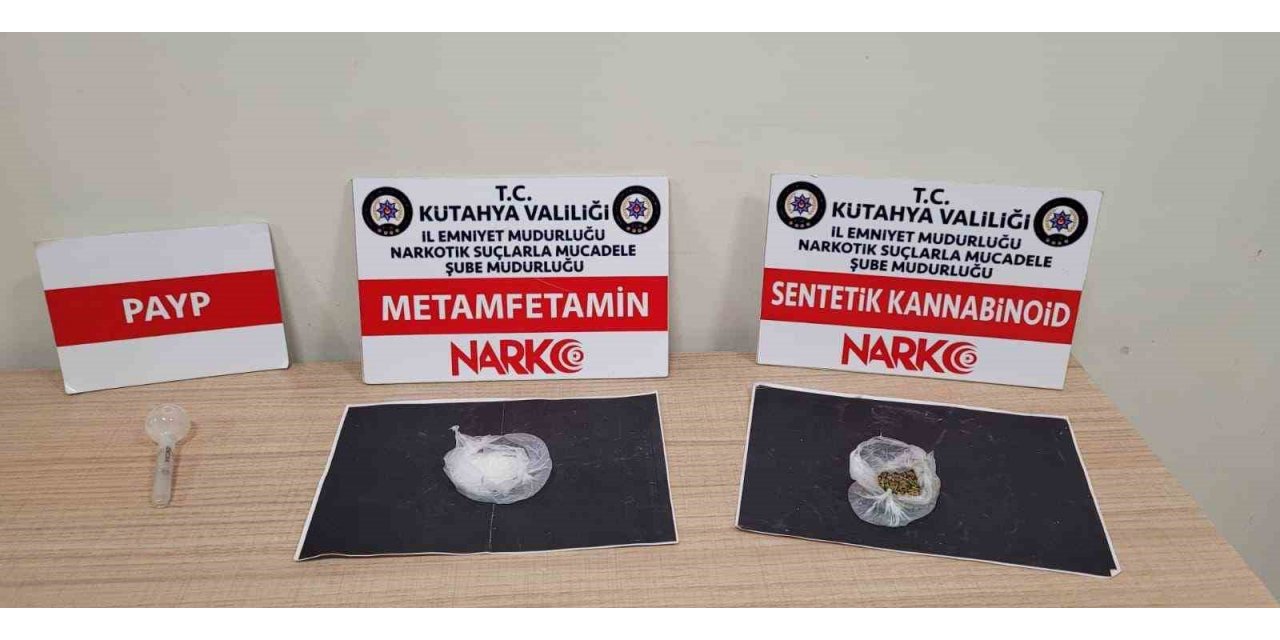 Kütahya’da narkotik operasyonlarında yakalanan 116 şahıstan 6’sı tutuklandı