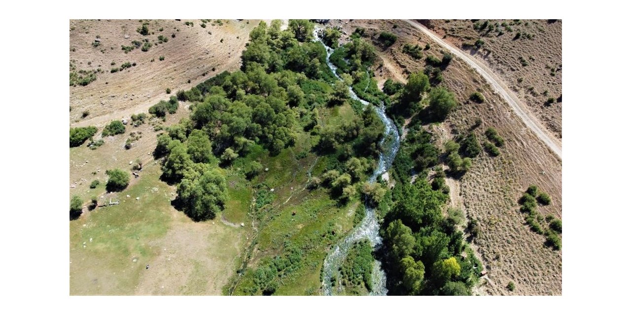 Doğa harikası şelaleye hayat veren gözeler keşfedilmeyi bekliyor