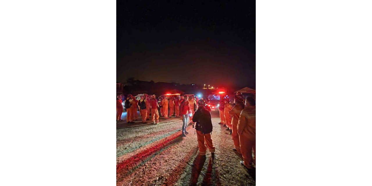 DAK da yangın bölgesinde