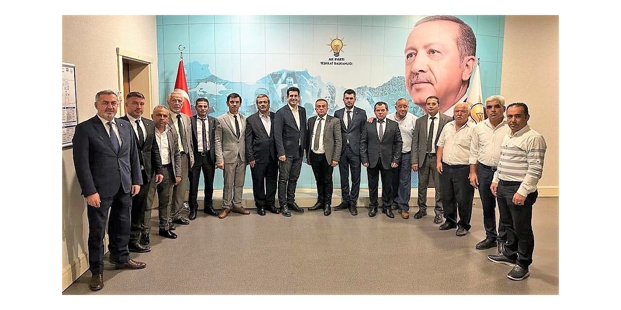 AK Parti’de istifa eden 8 ilçe başkanının yerine atamalar yapıldı