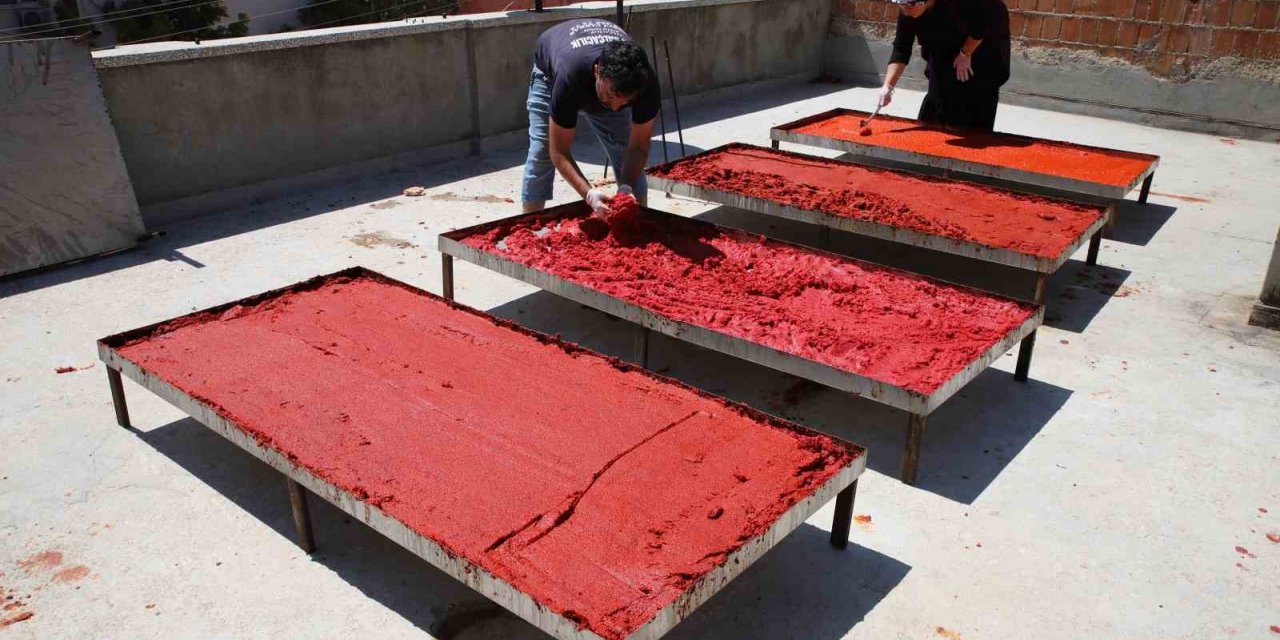 Gaziantep’te biber salçası mesaisi başladı