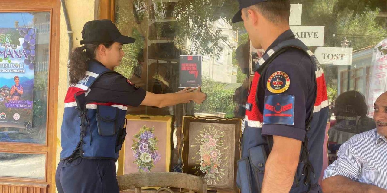 Jandarmadan "Mutluluğa Kurşun Sıkma" uyarısı