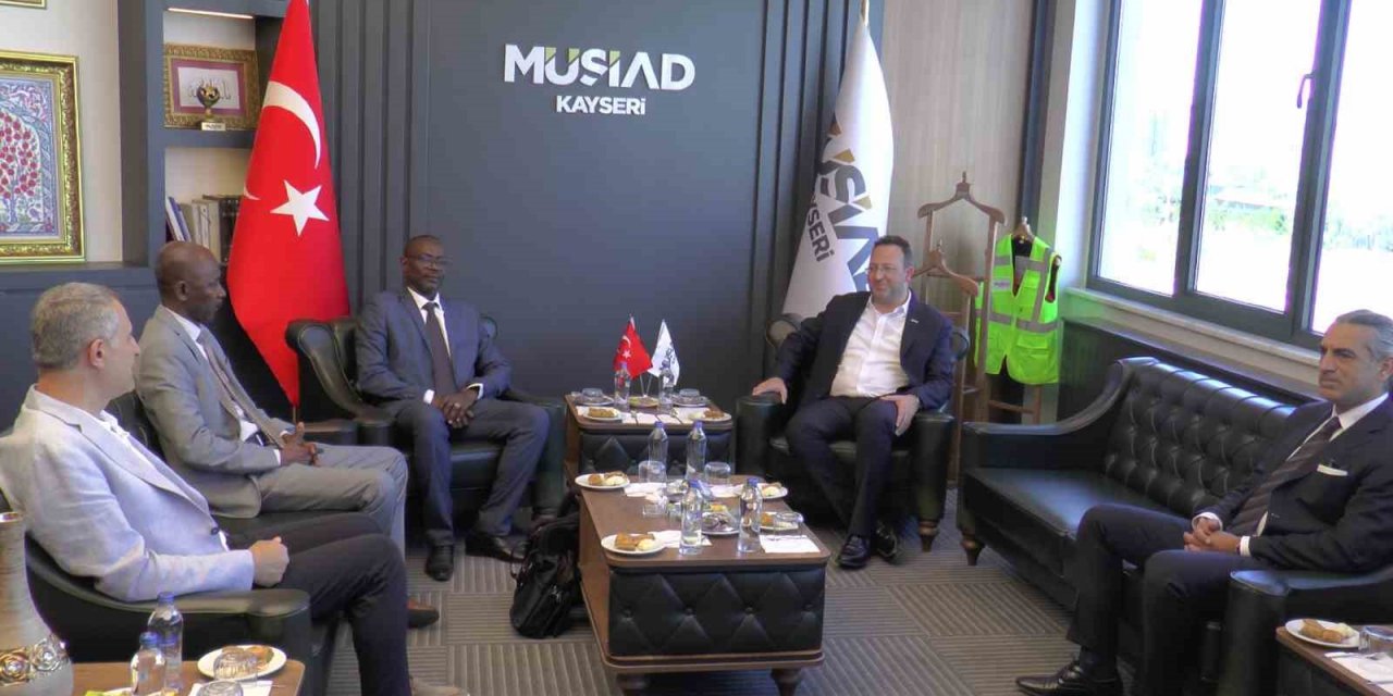 Afrikalı heyetten MÜSİAD Kayseri’ye ziyaret