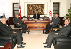 Vilâyet'ten adlî yıl ziyaretleri