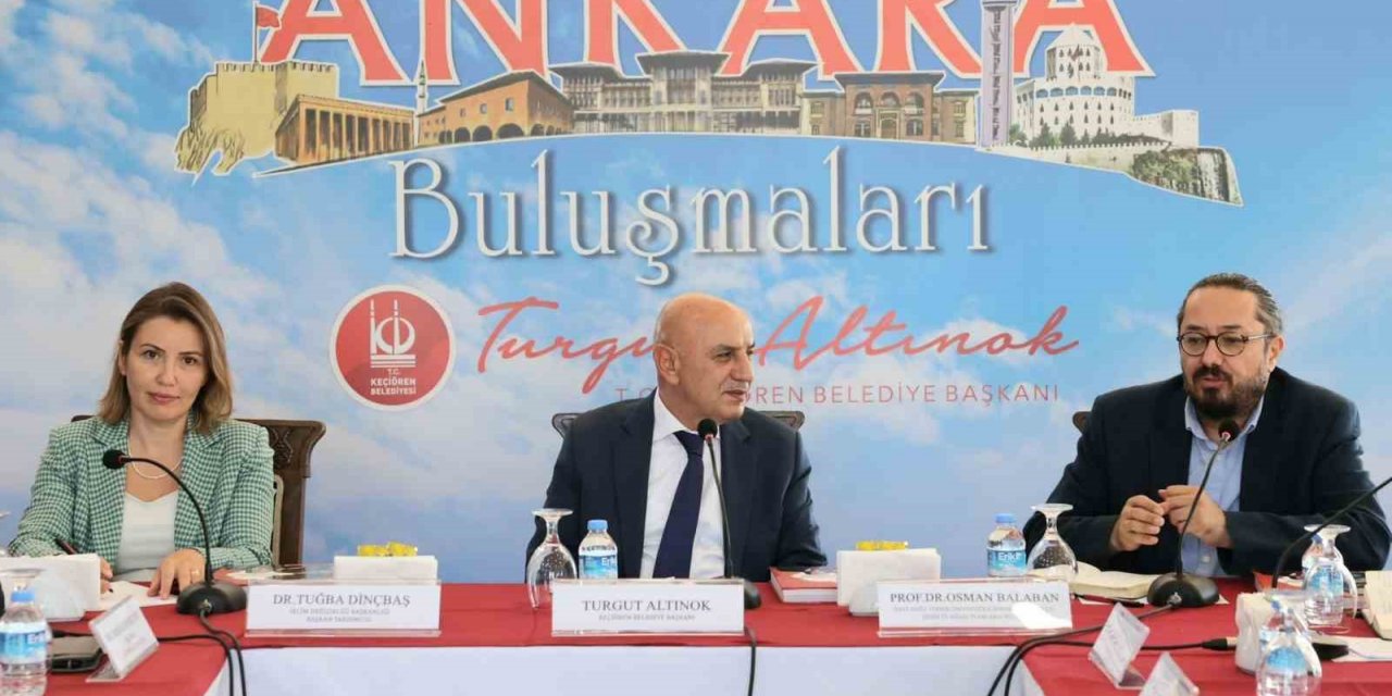 Keçiören’de Ankara’nın geleceği ve iklim değişikliği konuları masaya yatırıldı