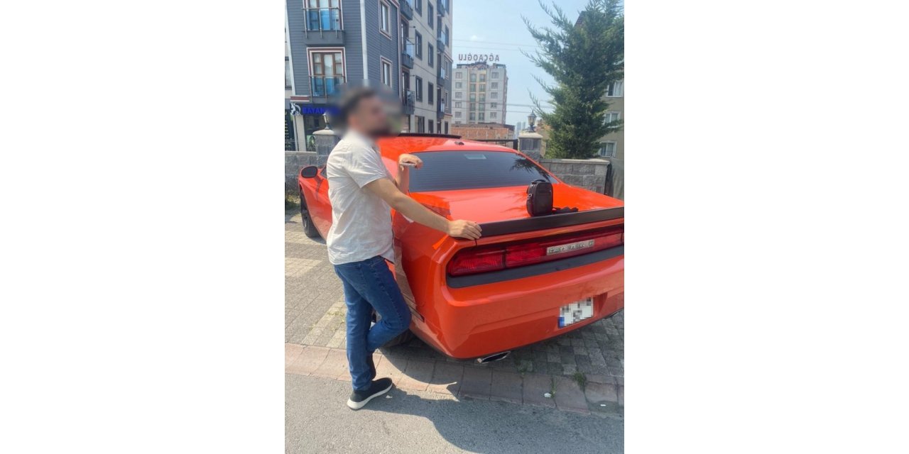 Ümraniye’de drift atan sürücüye 20 bin 342 TL ceza