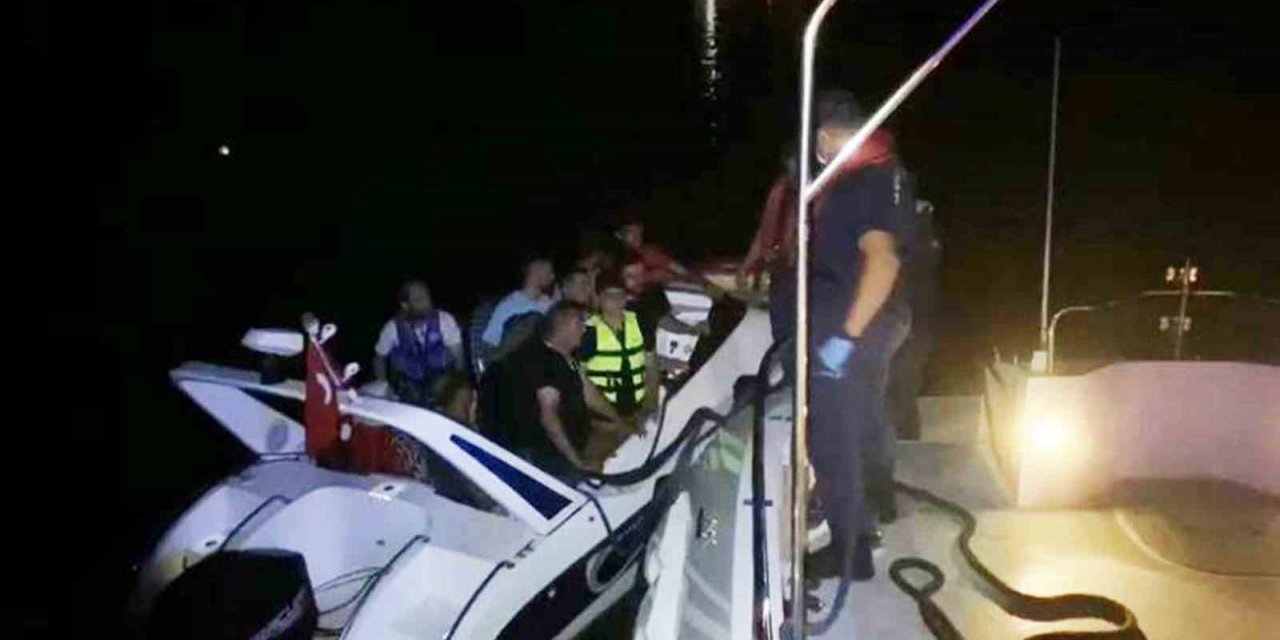 Marmaris’te 16 düzensiz göçmen yakalandı