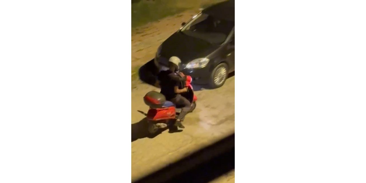 Sakin bir şekilde geldi, motosikleti çalarak kayıplara karıştı