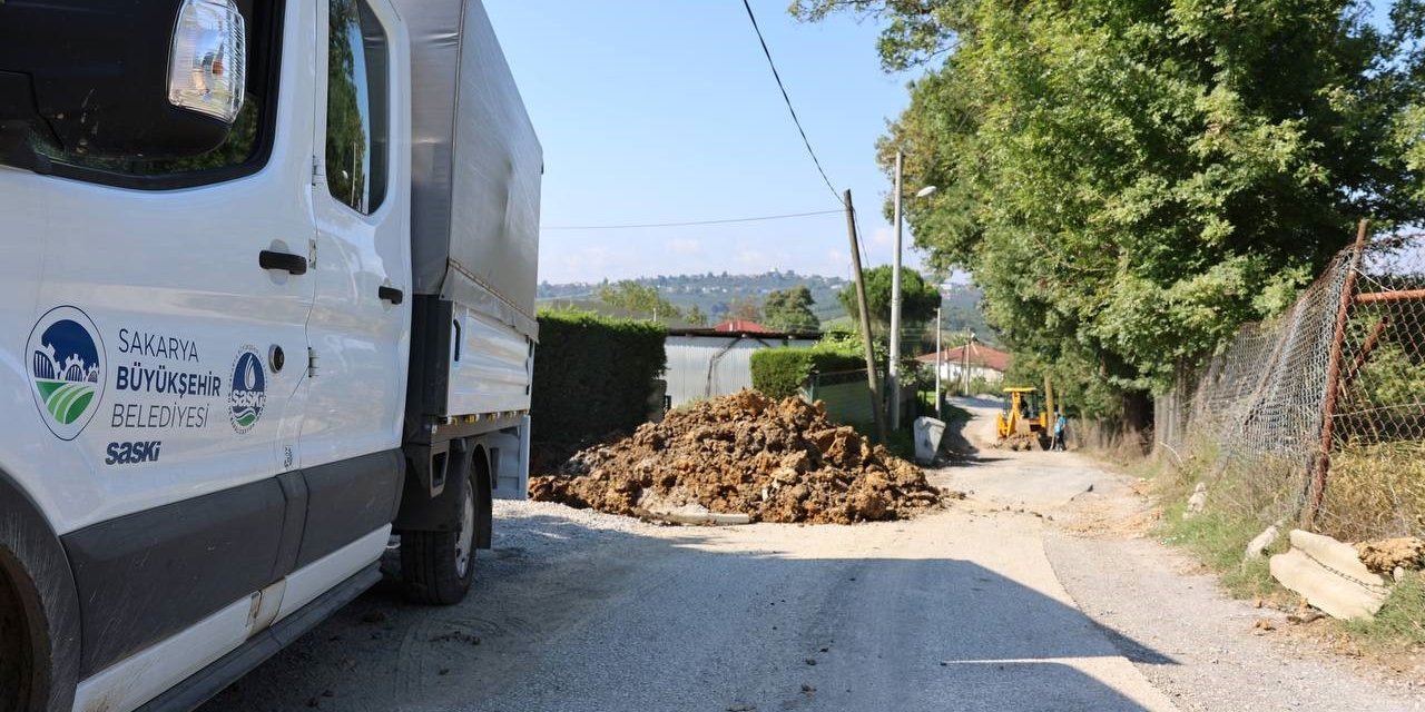 O mahalledeki 4 bin metrelik hat yenileniyor