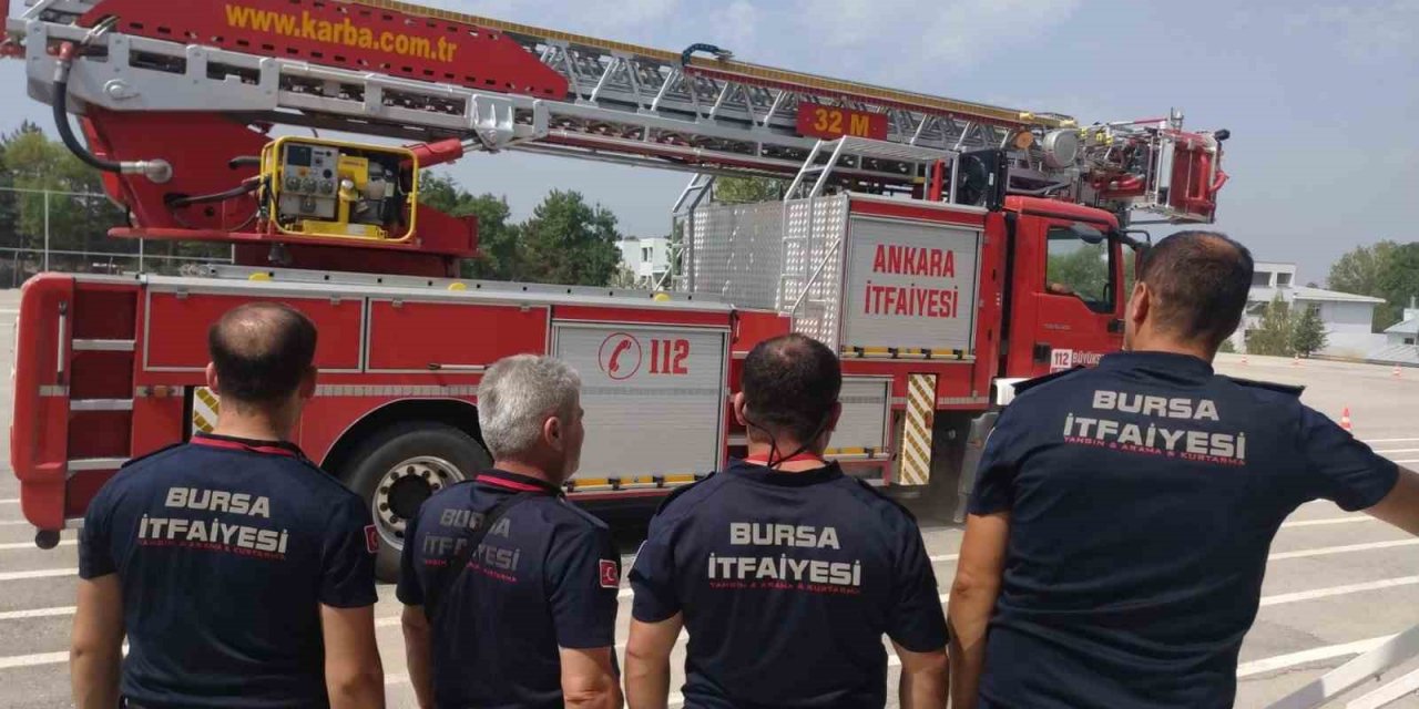 İtfaiyecilere ileri sürüş teknikleri eğitimi