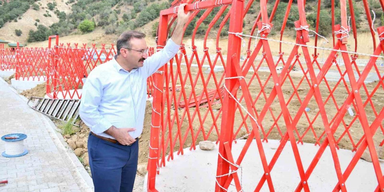 Emet’te Türk otağı kurulum çalışmalarında sona gelindi