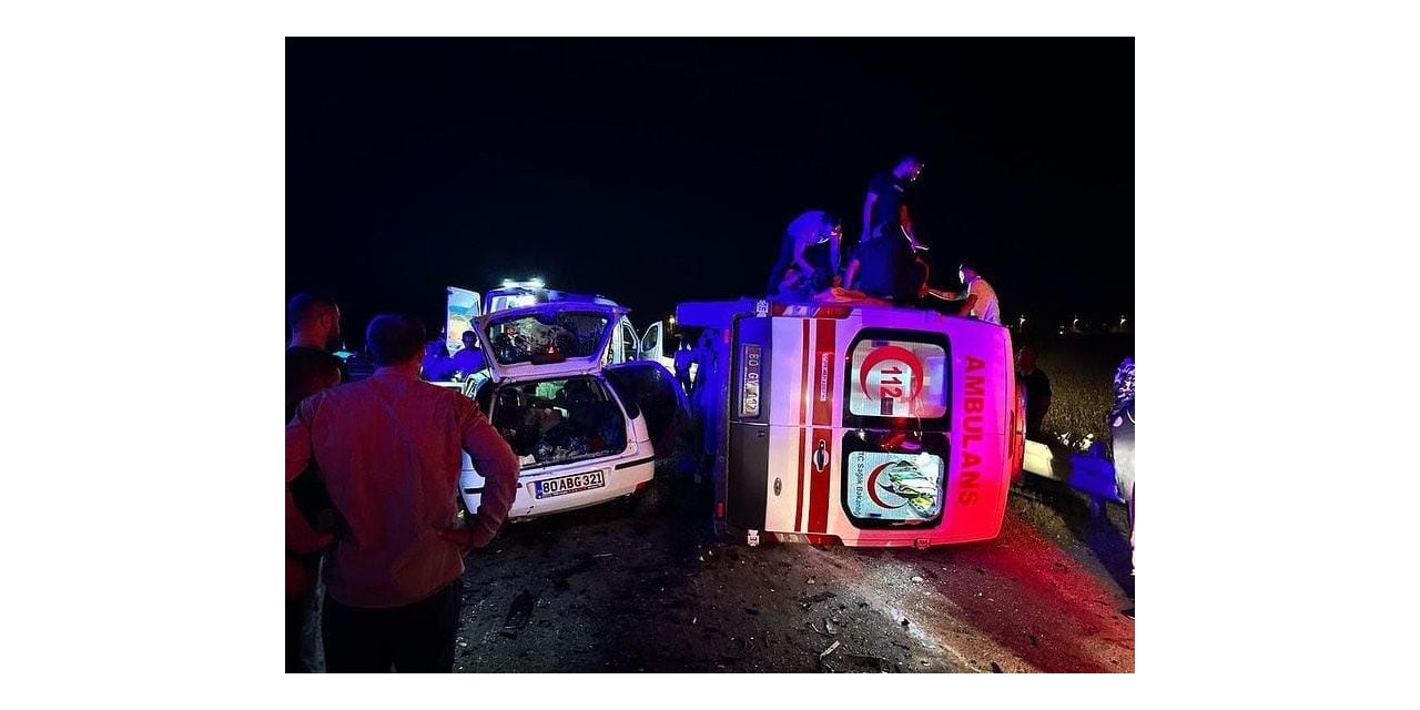 Osmaniye’de 3 kişinin öldüğü kazada yaralanan ambulans personelinin tedavisi sürüyor
