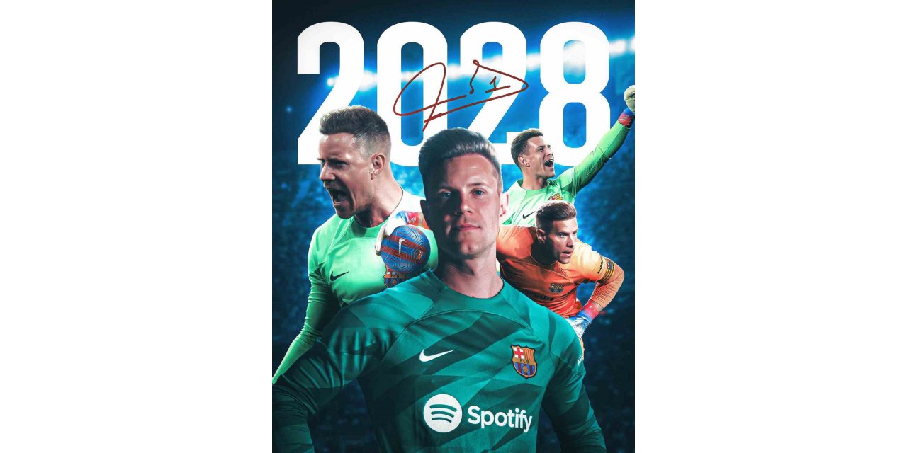 Barcelona, Marc-Andre ter Stegen’in sözleşmesini 2028 yılına uzattı