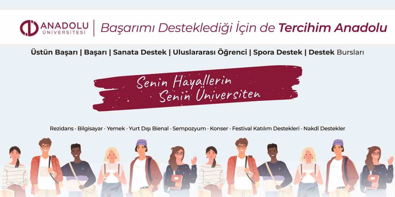 Anadolu Üniversitesi başarı burslarını almaya hak kazanan öğrenciler belli oldu