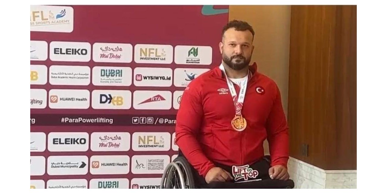 Milli para halterci Yumuk, dünya üçüncüsü oldu