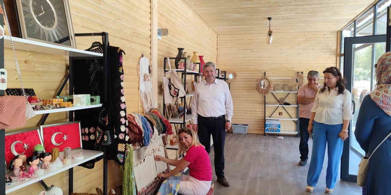 Bünyan Cam Terası Girişinde Satış Noktası Hizmete Açıldı