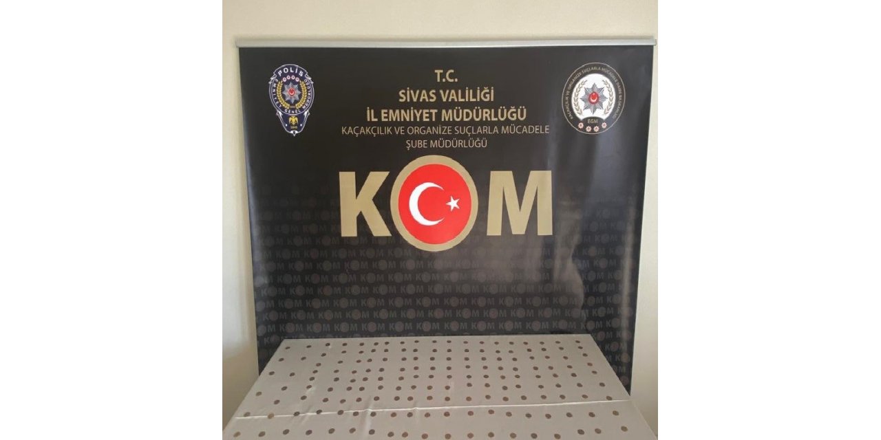 Sivas’ta onlarca sikke ele geçirildi