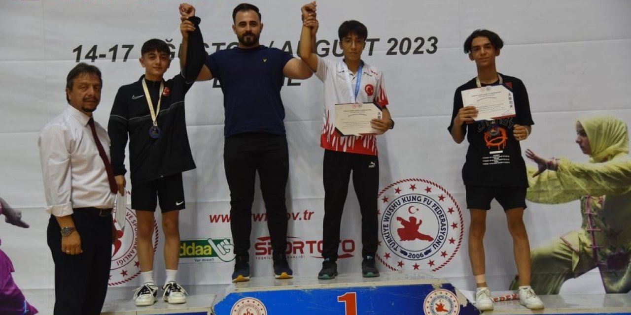 6. Balkan Wushu Kung Fu Şampiyonası’na Karacabey damga vurdu