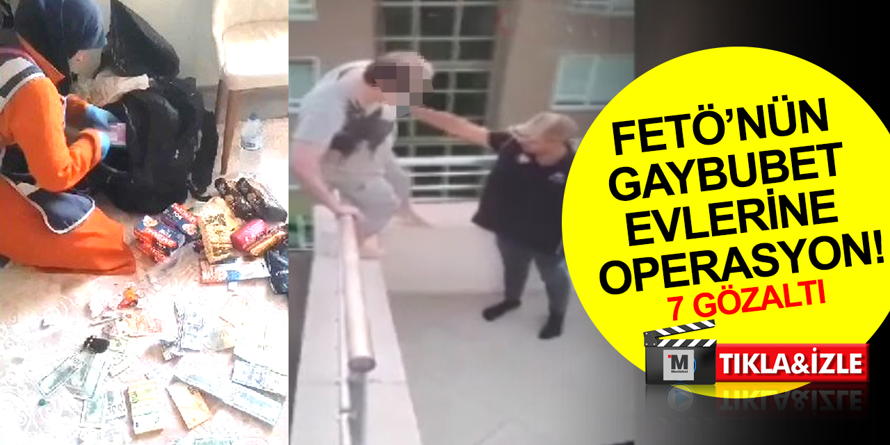 Konya'da FETÖ'den aranan şahıs Bursa’daki gaybubet evlerinde yakalandı! 7 gözaltı