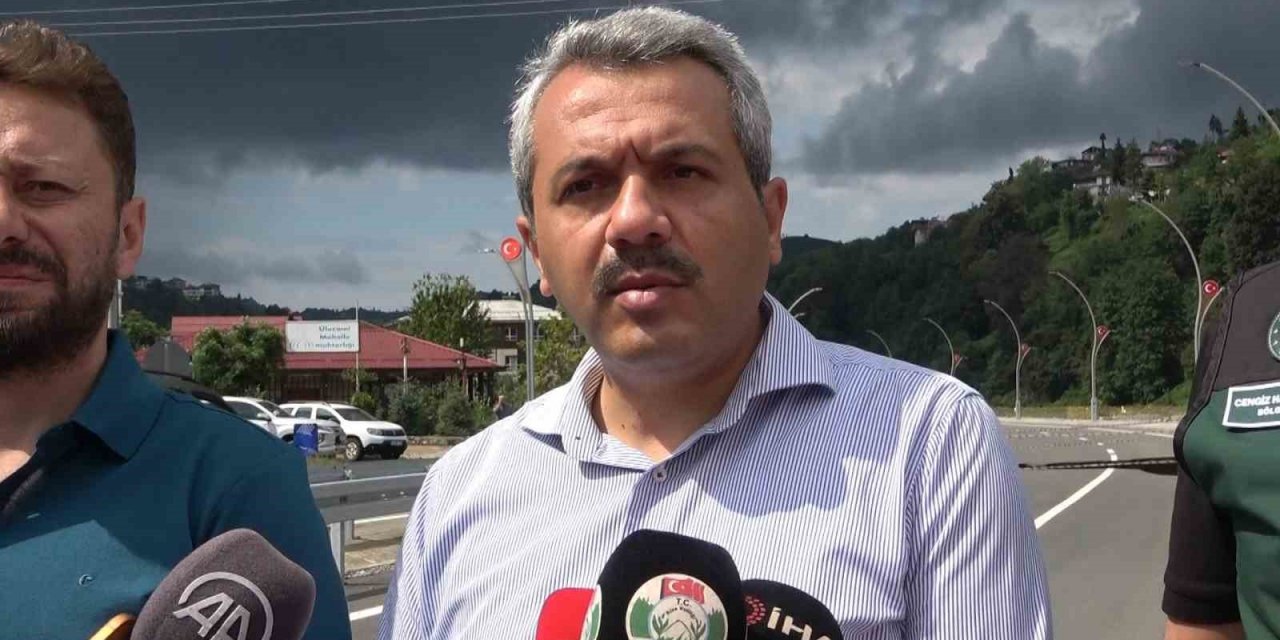 Rize Valisi İhsan Selim Baydaş: “24 saatte düşen yağış miktarı 200 kilogramın üzerinde oldu”
