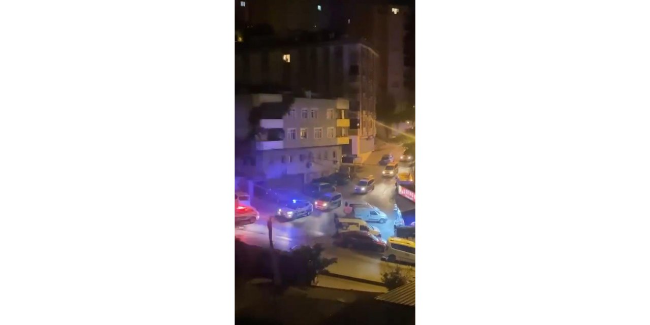 Kağıthane’de polis ekiplerinden şehit polis anısına araç konvoyu