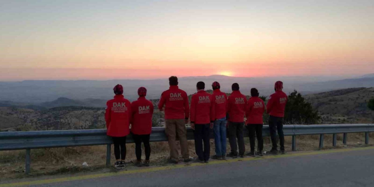 Eskişehir DAK ekibi Büyük Taarruz’un 101’inci yılı için yürüdü