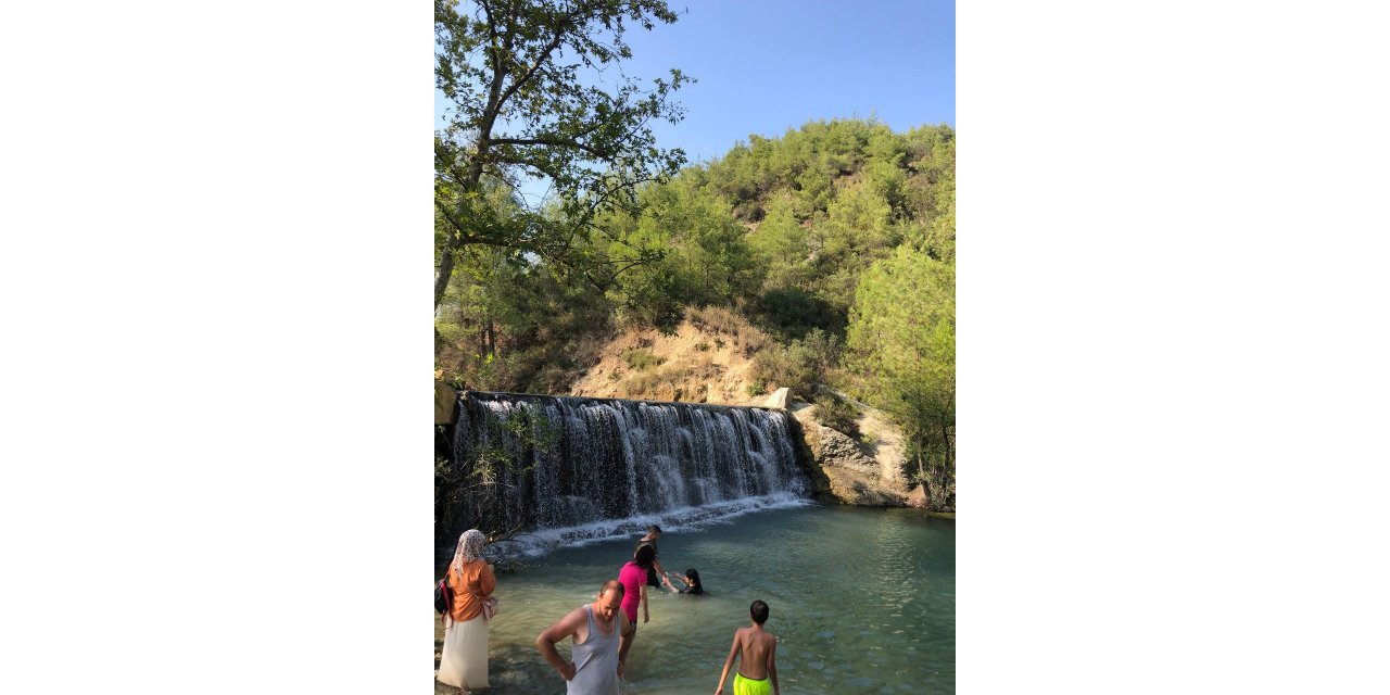 Adana’da Yedigöze Şelalesi ve milli parklar ziyaretçi akınına uğruyor