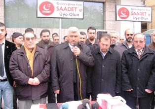 SP'den kampanya: Saadet'e üye olun!