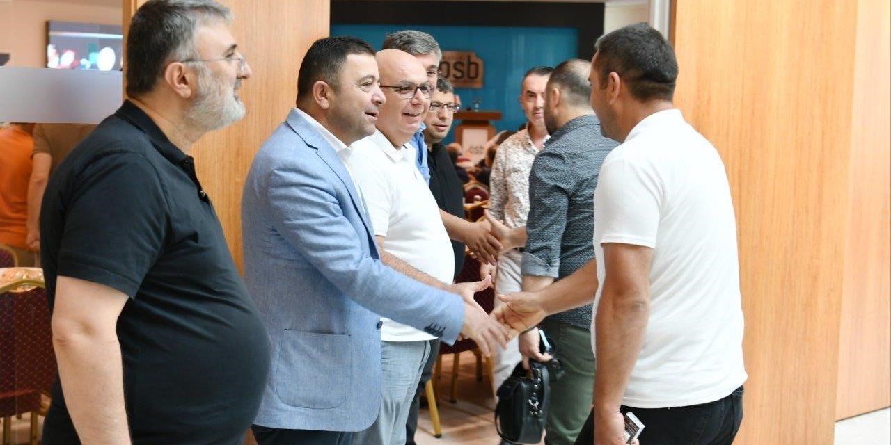 Kayseri OSB sanayicisi, yangın ve afetlere karşı dayanışma içinde olacak