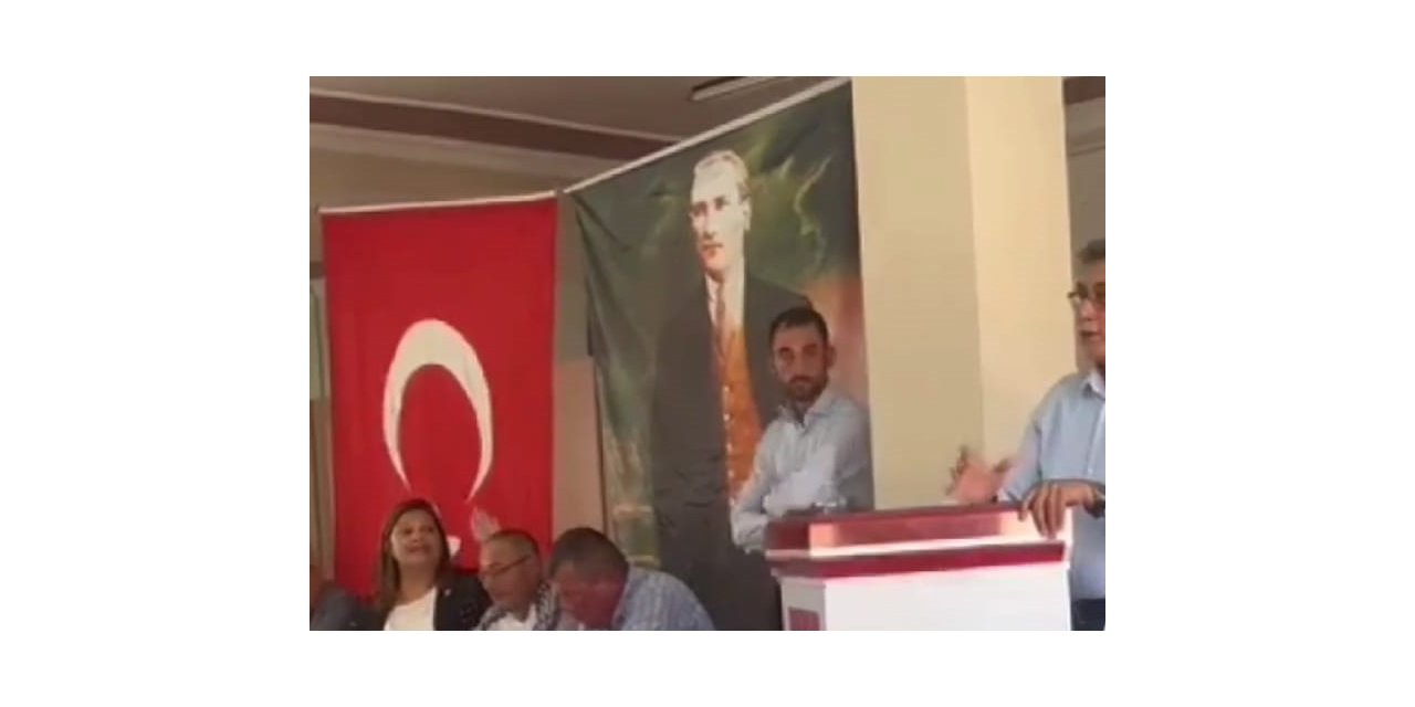CHP ilçe kongresinde gergin anlar, olayı araya giren partililer yatıştırdı
