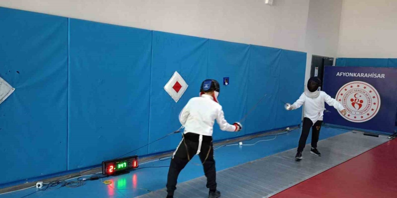 Afyonkarahisar eskrim il seçmelerine ev sahipliği yaptı