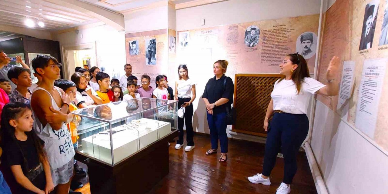 Roman çocuklar Kuvayi Milliye Müzesi’nde