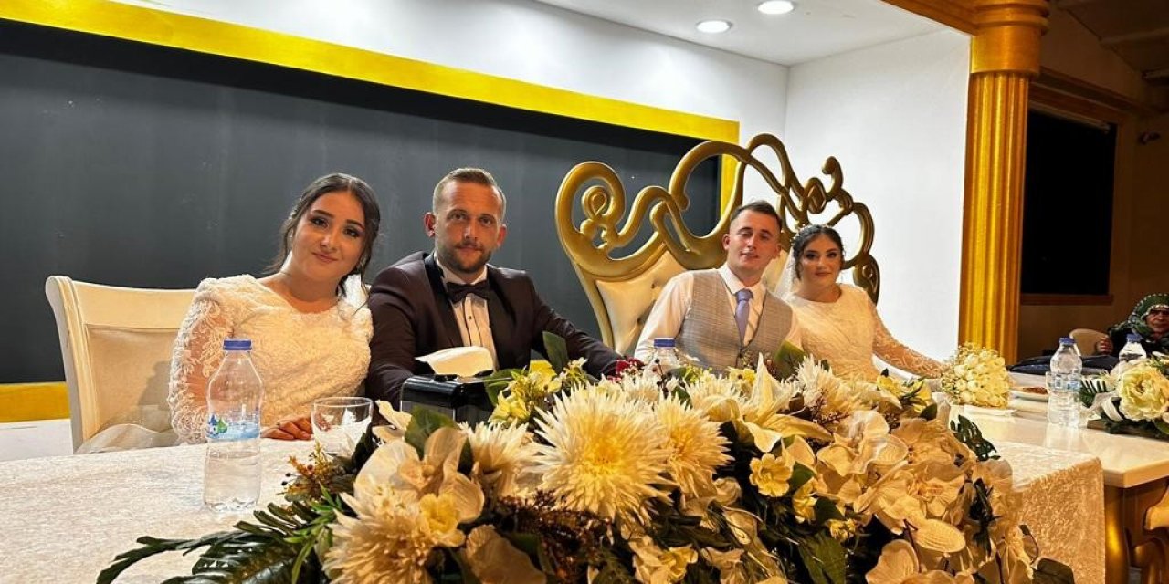 Hataylı depremzede kız kardeşler Sürmeneli kardeşler ile hayatlarını birleştirdi