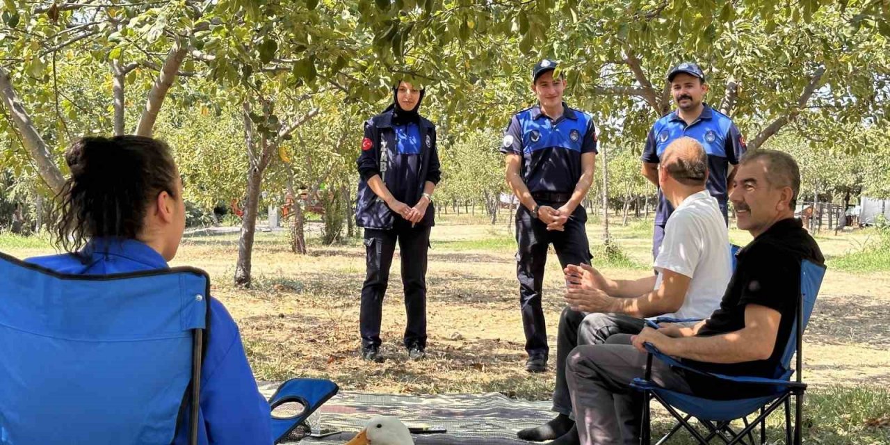 Vatandaşların huzuru ve güvenliği için devriye atıyorlar