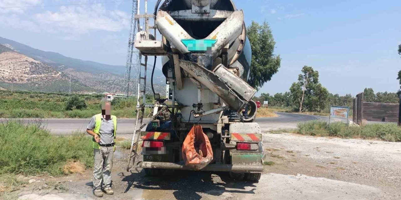 Çevreyi kirleten şahıs jandarmaya takıldı