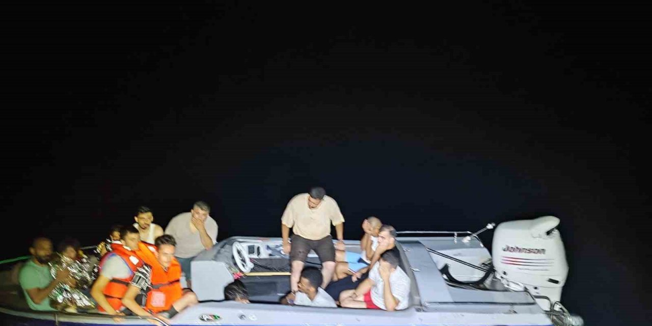 Bodrum açıklarında göçmen hareketliliği