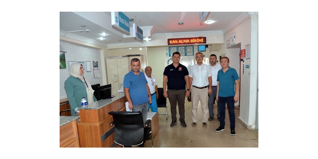 Sivrihisar’daki sağlık kuruluşlarını ziyaret ettiler