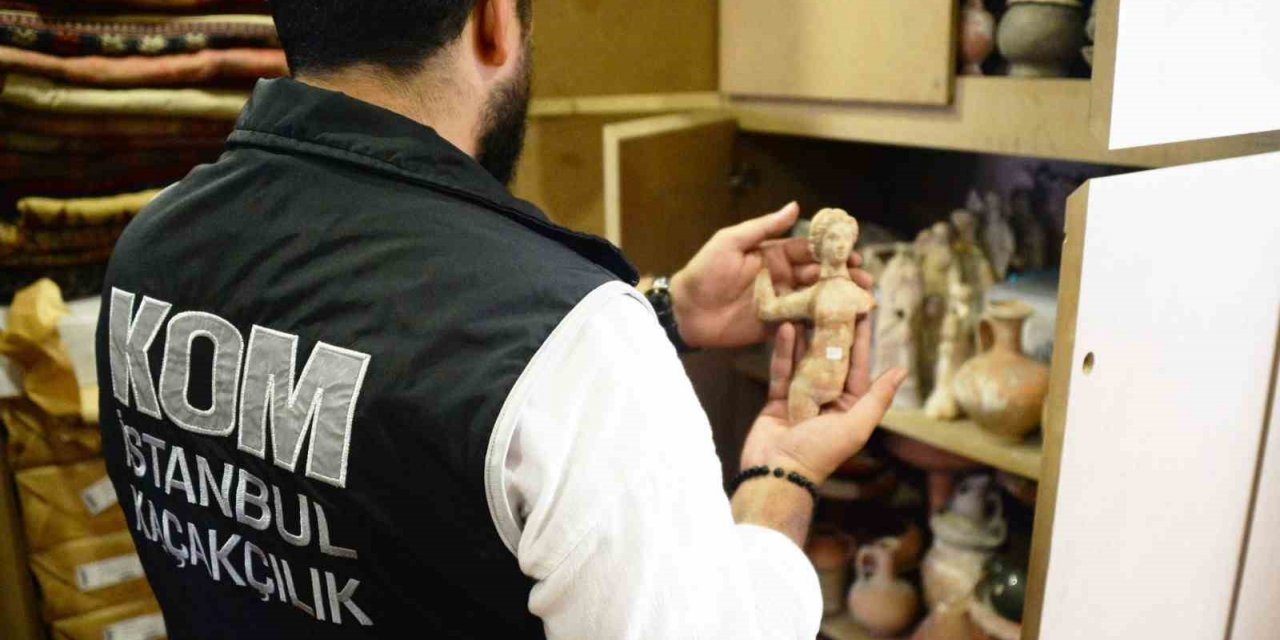 İstanbul’da tarihi eser operasyonu: 7 bin 364 eser ele geçirildi