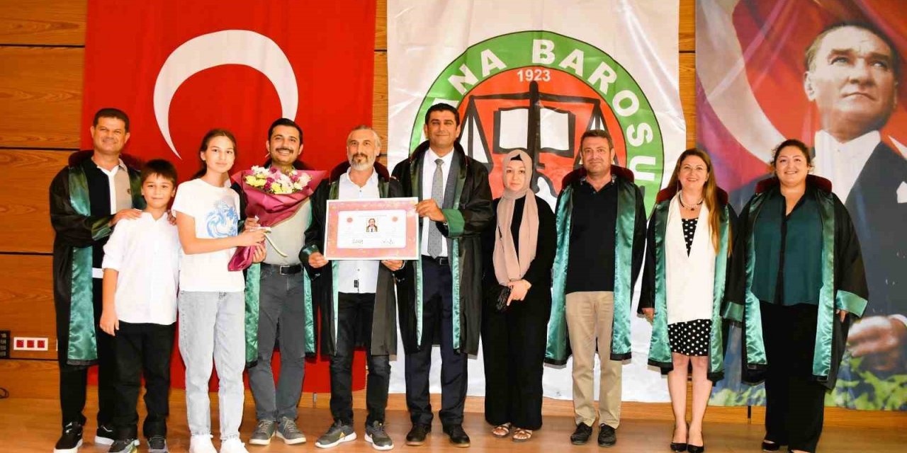 Adana Barosu’nda ruhsat töreni yapıldı