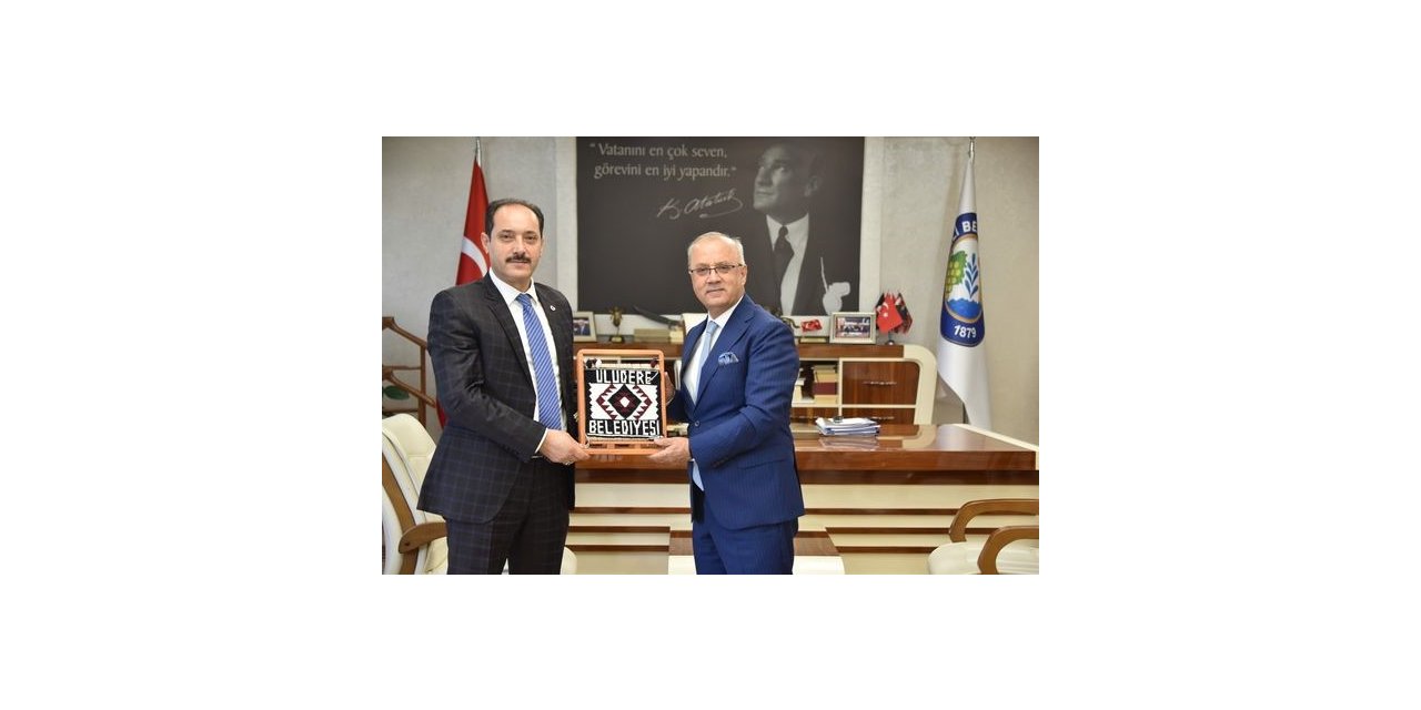 Başkan Kayda, ziyaretçilerini ağırladı