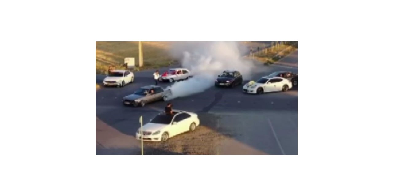 Düğün konvoylarında maganda tehlikesi