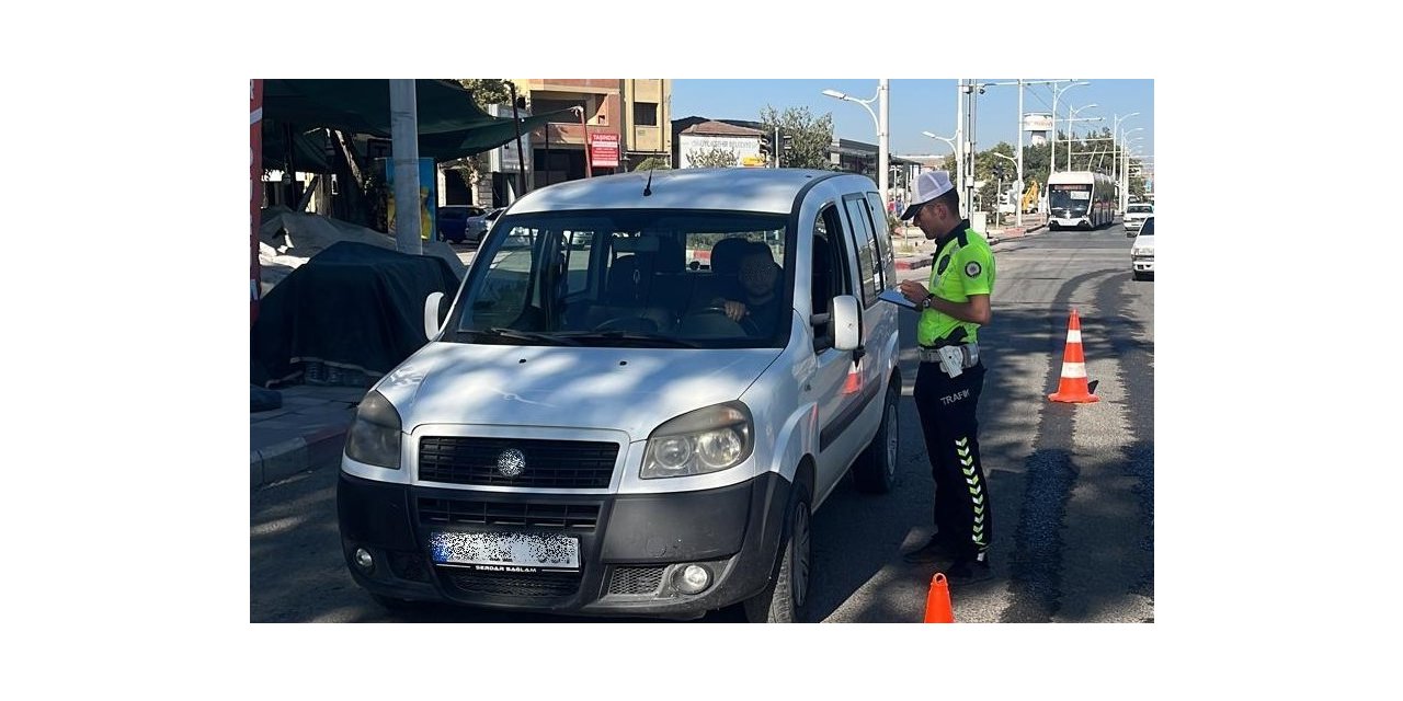 Malatya’da bir haftada 3 bin 896 sürücüye ceza