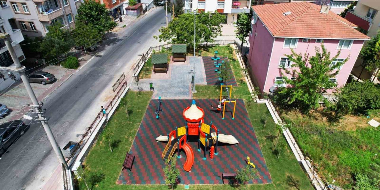 Çayırova’da 14 yeni park yapıldı, 16 parkta yenilendi