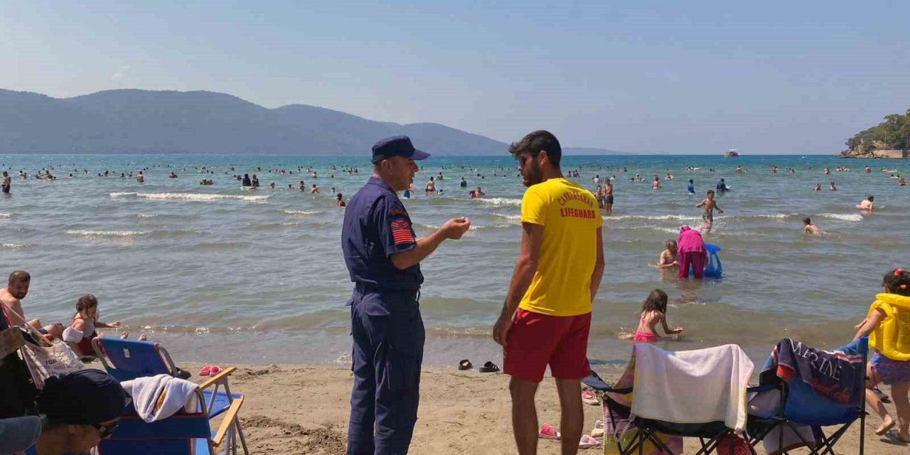Sahil Güvenlik ekiplerinden plaj denetimi