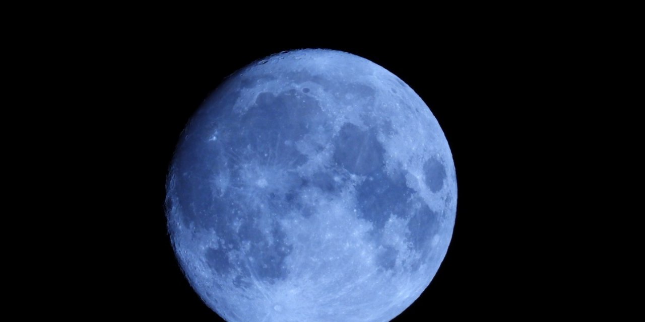 Mavi Ay Hatay’da böyle görüntülendi