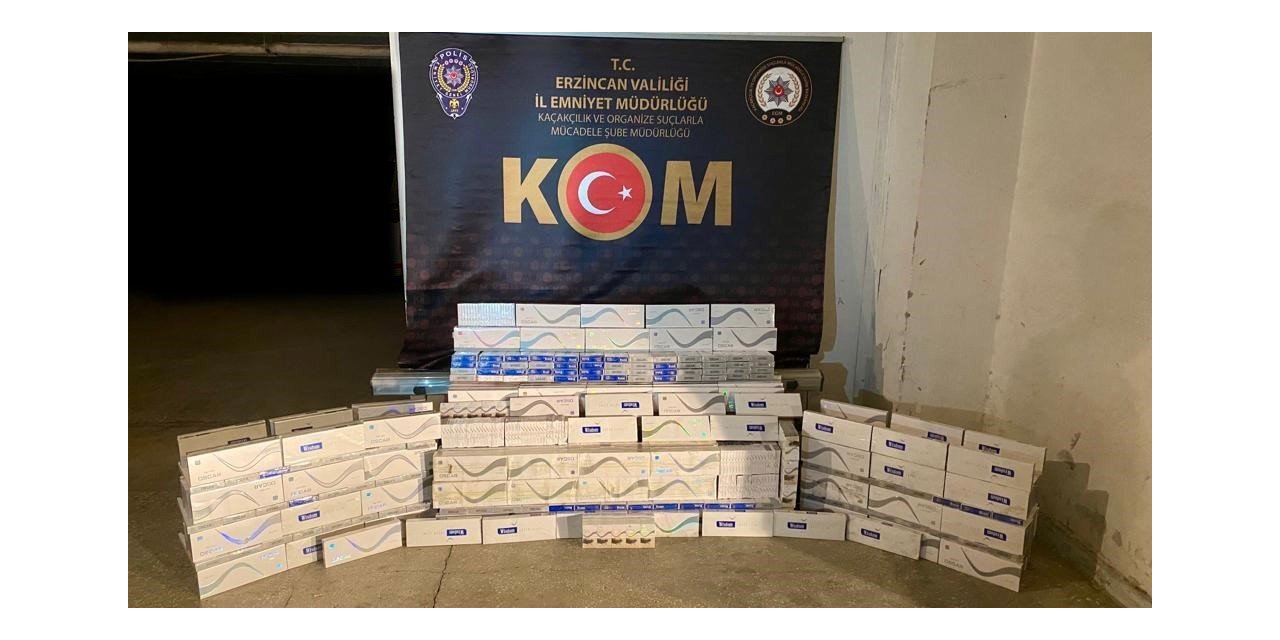 Yolcu otobüsünde 4800 paket kaçak sigara ele geçirildi