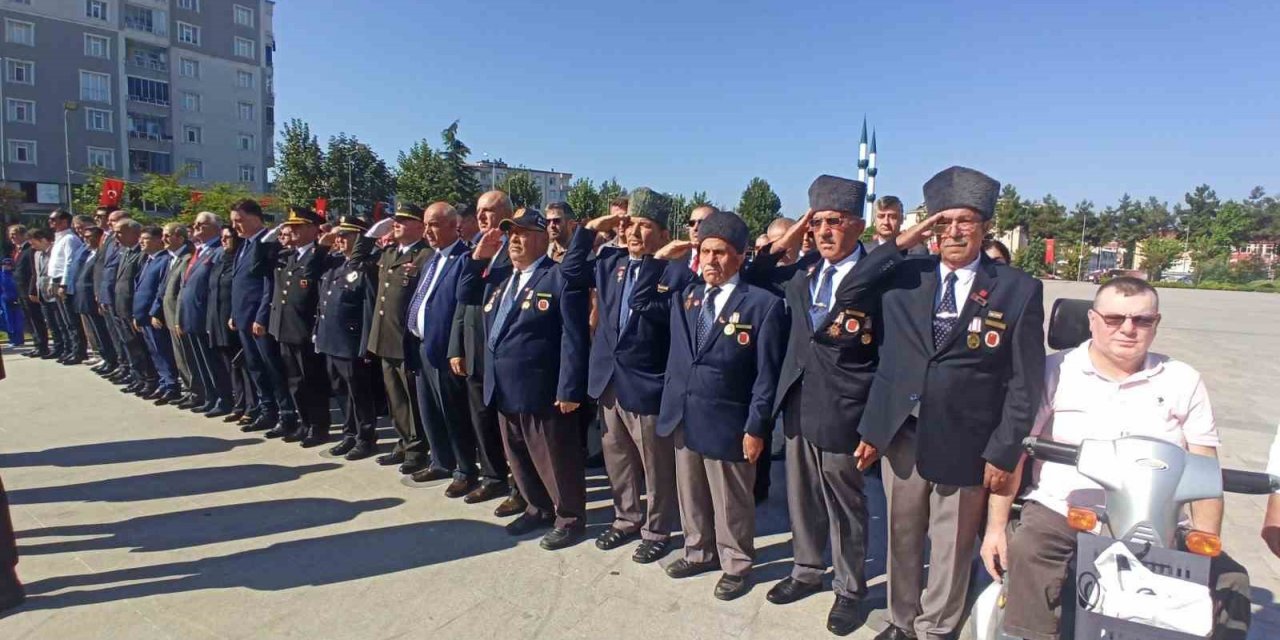 Bafra’da 30 Ağustos Zafer Bayramı kutlandı